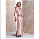 Free Shipping 2010 Brand New Custom Made Strapless A-line Ankle-length Satin Mother Of The Bride Dresses MD0008