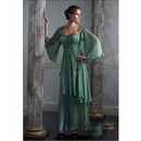 2011 New Style Chiffon Long Sleeve Sexy Mother of The Bride Dresses