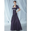 A-Line Custom Wraps Two-Piece Dress Party Gowns Mother of The Bride Dresses 52
