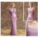 Shealth Strapless Chiffon Floor-length Mother of The Bride Dresses