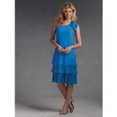 A Line Chiffon One-Shoulder Mother Of The Bride Dresses