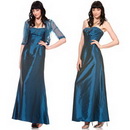 Free Shipping Elegant Sweetheart Neckline Taffeta Ankle-length Mother of The Bride Dress,mother of The Bride Gown M010