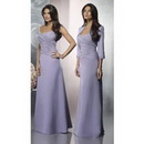 Mother's Day Gift 2010 Mother of The Bride Dresses Sheath/Column Floor Length Satin Style BJ1003