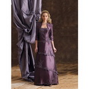 2011 Beautiful Mother of The Bride Dresses With Jacket Custom-made Satin Fashion Gown Sell by The Piece Hot Sale New AA-002