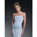 2010 New Stylish Modest A-line Embroidery Floor-length Mother of The Bride Dresses - M0009