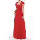 A-Line Strapless Floor- Length Chiffon Mother of The Bride Dresses 2009 Style(MWYN008)