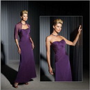 CB0012 Stunning A-line Chiffon Mother of The Bride Dress