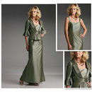 A-line Strapless Taffeta Ankle-length Mother of The Bride Dresses
