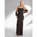 Top Quality Custom Made Trumpet Satin Halter Sweep Train Satin Mother of The Bride Dresses