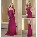 2011Free Shipping,Wholesale Price,New Wedding/Prom/Mother of The Bride Dress,Long-sleeve A-line Floor-lenght,Red Coat MD131