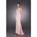 Column/Sheath Spaghetti Straps Brush Train Chiffon Mother of The Bride Dresses 2009 Style(MWYN077)