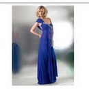 A-line Floor-lengtD Chiffon Matte Satin Mother of The Bride Dresses (FSH0150)