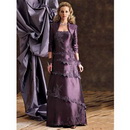 Embroide Mother of The Bride Dresses with Jacket Dress Gowns Formal Party Women 1 2011 Custom Satin