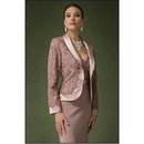 Free Shipping Wholesale Retail 2 Pics Long Sleeve Elegant Lace Satin Ladies Dresses Mother of The Bride Dress NM55