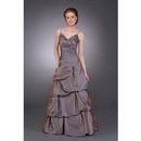 A-Line Spaghetti Straps Floor Length Taffeta Mother of The Bride Dresses 2010 Style(MWYN081)