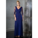 2011 New Style Chiffon Long Sleeve Mother of The Bride Dresses