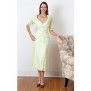 Sleeve Lace Fabric Matching Jacket Mother of The Bride Dresses Style Five A Line Long