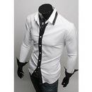 Free Shipping New Mens Shirt Mens Casual Shirt Slim Fit Stylish Mens Dress Shirts 6031