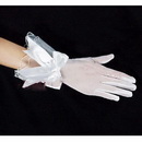 Wedding Gloves / Dress Gloves / Banquet Gloves / Bridal Glove / Short Gloves/White / Beige #20