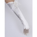 Free Shipping Satin Elbow Applique Wedding Bridal Gloves 999WG0117