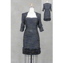 Coat and Flower Cocktail Dress OL101160