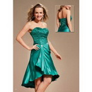 A-Line Strapless Knee-Length 2009 Cocktail Dresses Style SKU620027