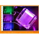 Free Shipping! Wedding Gifts, 16.7 Million Colors, K9 Crystal LED Color Changing Mood Light, Remote Control, 4pcs/lot
