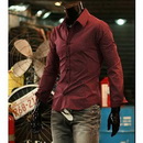 Free Shipping New Mens Shirts Casual Slim Fit Stylish Mens Dress Shirts C05