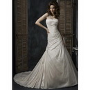 Sleeveless Slim A Line Wedding Dress, Bridal Gown, Wd10074