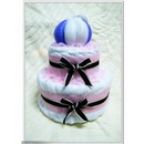 Golden Swallow Towels / Valentine / Wedding Gift / Birthday Gift / GS95 Two-tier Cake