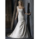 One Shoulder Slim A Line Wedding Dress, Wd10090