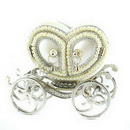 Free Shipping Lovely Dreamy Carriage Wedding Jewelry Box,ring Box, Valentine's Day Gift,Wedding Gift