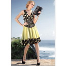 Free Shipping! MOQ:1 Piece, 2011 New Style Sleeveless Cocktail Dress, Fashion Design Ladies Sexy Short Dress 82591# Wholesale