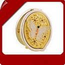 Free Shipping Double-sided Mirror Butterfly Make Up Mirror Gift Set Valentine's Day Gift/birthday Gift/wedding Gift