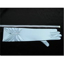 Hot Selling! Cheap White Bridal Gloves for Wedding GL-004