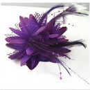 Sweet & Lovely Purple Hair Accessories Wedding Dresses Bride Dress Accessories