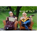Hot Sale!cute Home Decoration Wedding Gifts,Resin Artware Creative Gift/ The Aged Enjoy Life