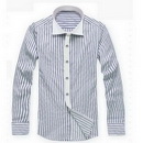 Cheap Men's Long Sleeve Shirts Stripe T-shirt Dress Men Shirt T-shirts Tshirt 10pcs/lot Mix Order 5