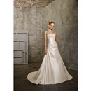 A LINE Wedding Dresses Bridal Gowns,Style:011 Beautiful Designers Strapless
