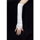 / Beige #12 Wedding Gloves / Dress Gloves / Banquet Gloves / Bridal Glove / Short Gloves/White