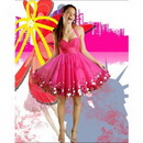 CD0318 Sequin Decorated Cocktail Dress