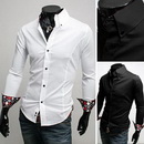 Wholesale---2011 Spring/Summer Men's Casual Fashion Long-sleeved Shirt