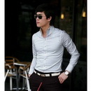 Hot Slae Fashion French Men's T-shirt, Jacquard Supply Temperament Colored Shirt, Slim Pattern Tshirt MT02-9