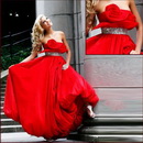 2010 High Quality Shiny Silk Taffeta Stunning Lady Special Cocktail Dress AN1459