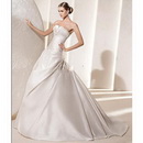 Strapless Wedding Dresses Sexy A Line Wedding Dress Satin Bridal Gowns #77 Dream Dress 2011