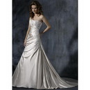 Sleeveless A Line Wedding Dress, Wd10087