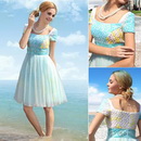 Free Shipping 2011 New Arrival Short Prom Dress Fashion Party Evening Dresses/wedding Gown/bridal /cocktail Dresses