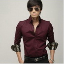 Wholesale 2011 New Men's Shirts / Slim Shirt / Long Sleeve Shirt
