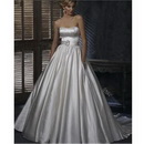 Free Shipping! 2011 New Style Wholesale/retail Strapless A Line Wedding Dress/wedding Gown,Top Quality