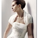 Free Shipping Custom White Organza Wedding Dress Accessories - Wedding Jacket